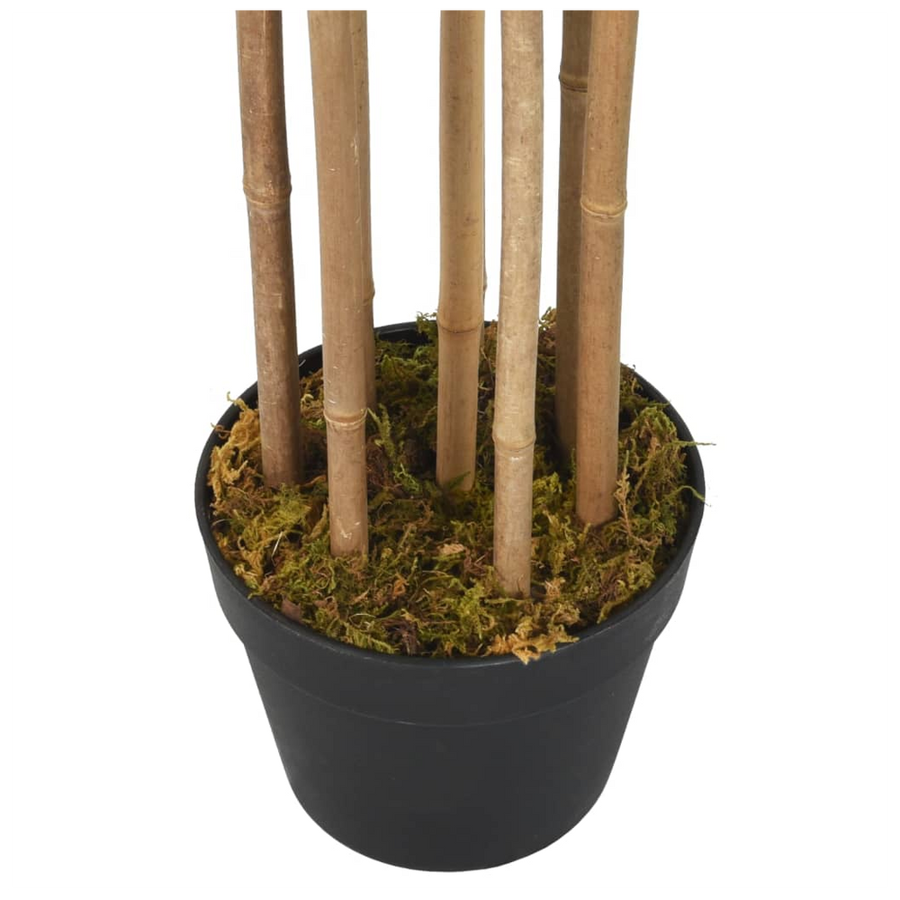 vidaXL Artificial Bamboo Tree 1095 Leaves 150 cm Green - anydaydirect