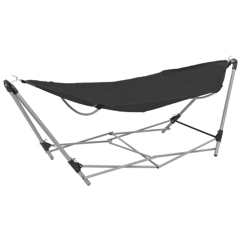 Hammock with Foldable Stand Blue - anydaydirect