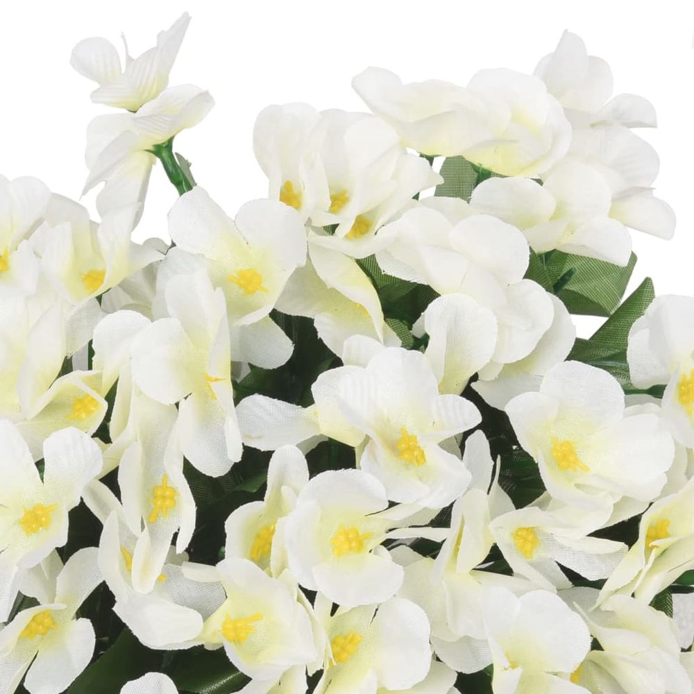 vidaXL Artificial Flower Garlands 3 pcs White 85 cm - anydaydirect