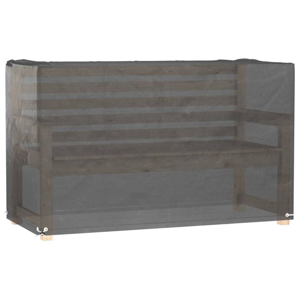 Garden Furniture Cover 8 Eyelets 125x55x75 cm Rectangular - anydaydirect