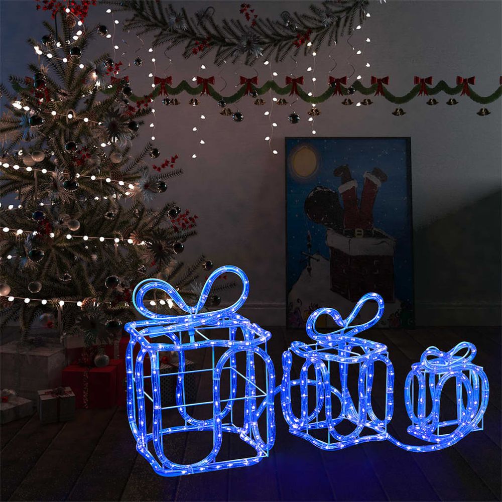 Christmas Decoration Gift Boxes with 180 LEDs Indoor Outdoor - anydaydirect