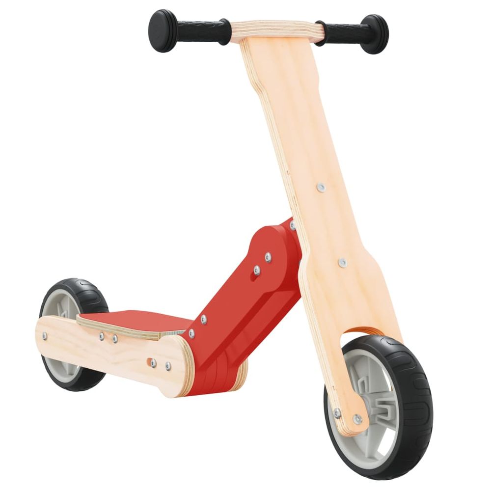 vidaXL Kids Scooter 2-in-1 Red - anydaydirect