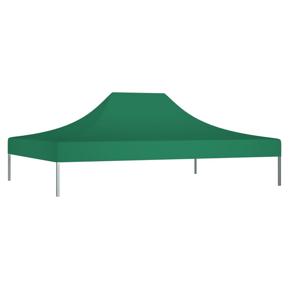 vidaXL Party Tent Roof 4.5x3 m Green 270 g/m² - anydaydirect