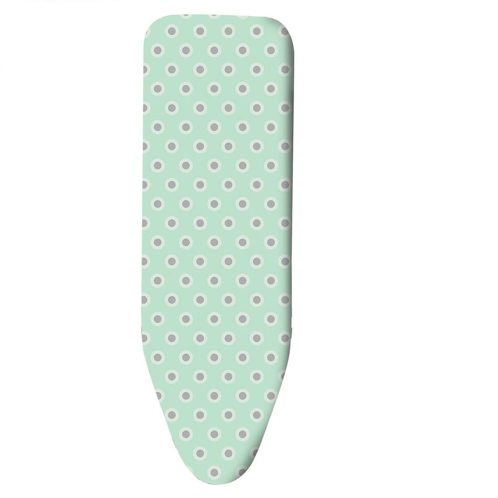 Ironing Board Cover Foam Back padding 100% Cotton Easy Fit, 140x52 cm - anydaydirect