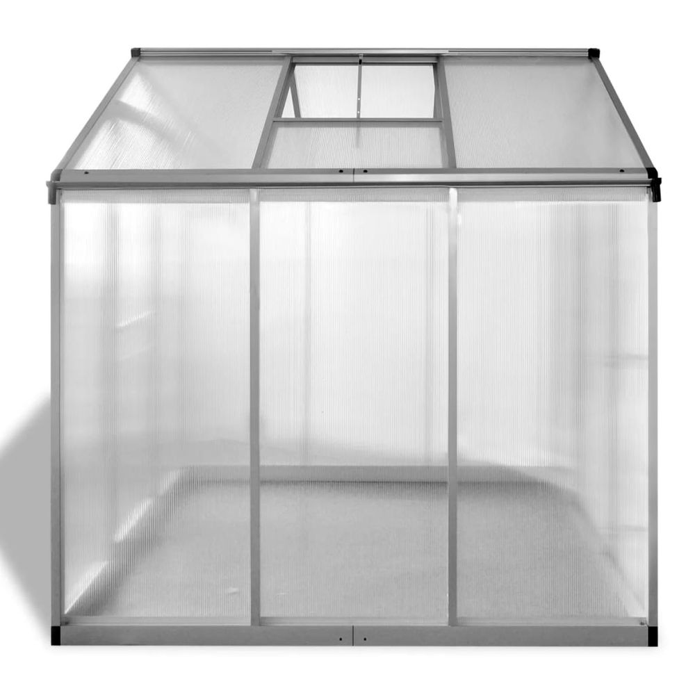 Greenhouse Reinforced Aluminium 3.46 m� - anydaydirect