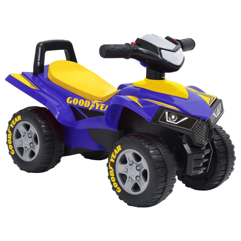 Children's Ride-on Quad Good Year Red & Blue - anydaydirect