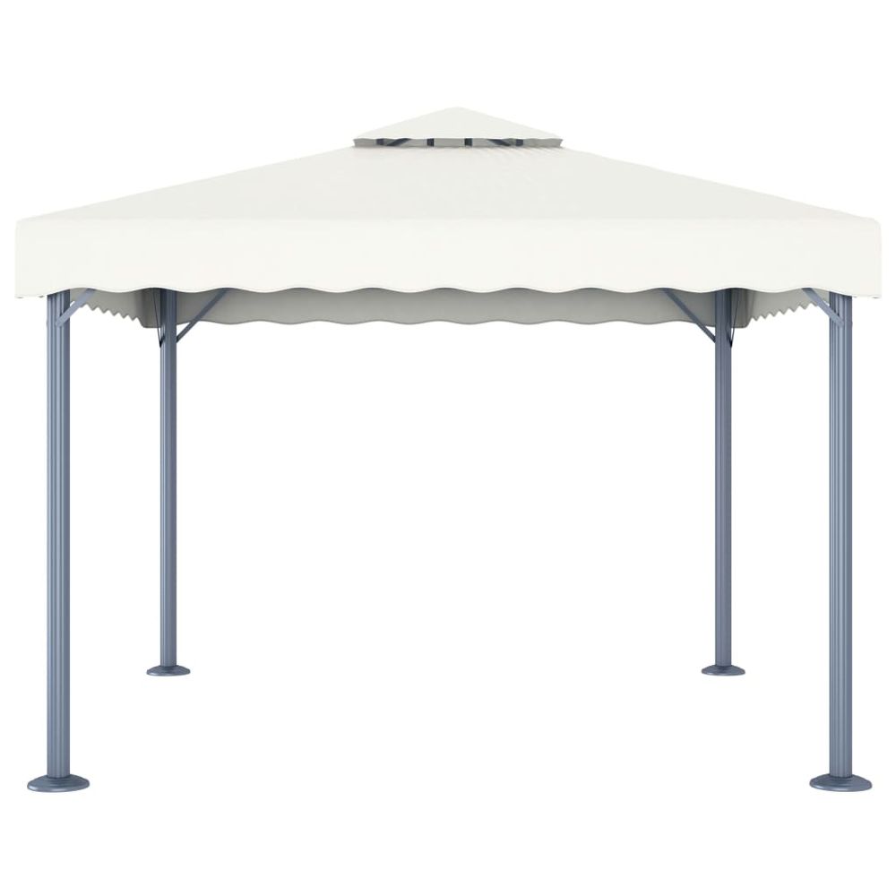 Gazebo 300x300 cm Cream Aluminium - anydaydirect