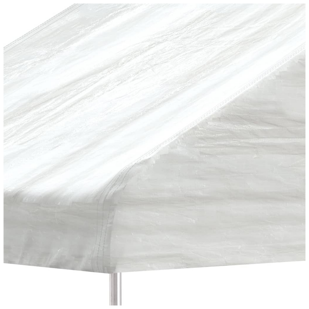 vidaXL Gazebo with Roof White 8.92x4.08x3.22 m Polyethylene - anydaydirect