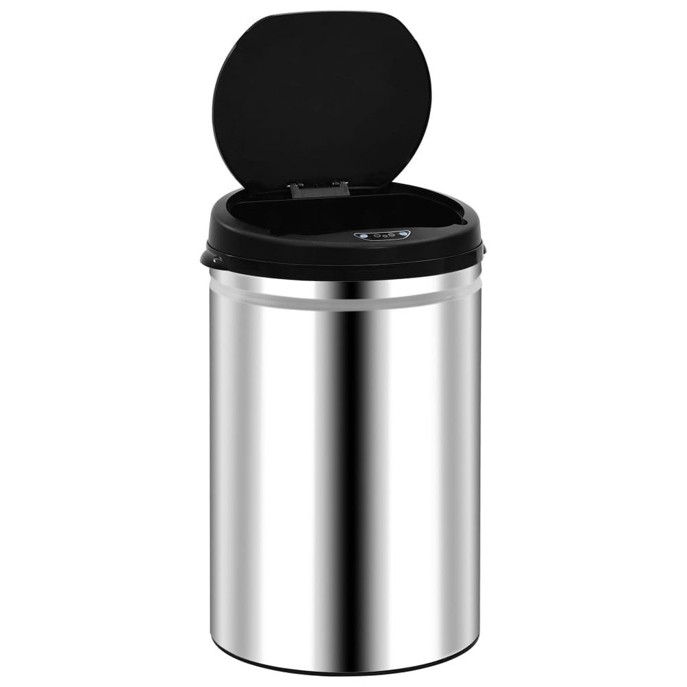 Automatic Sensor Dustbin 30 L Stainless Steel - anydaydirect