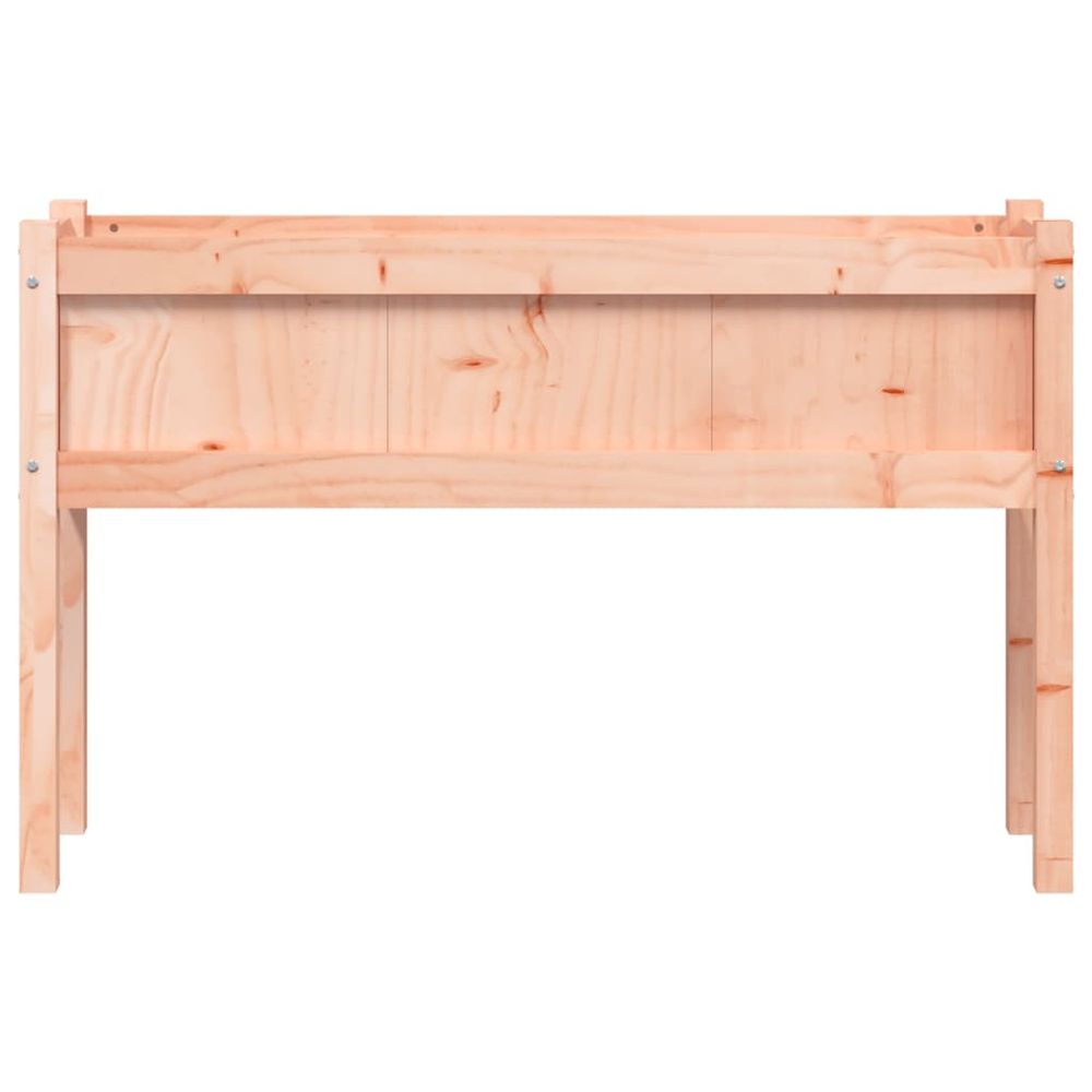 vidaXL Garden Planter with Legs 110x31x70 cm Solid Wood Douglas - anydaydirect