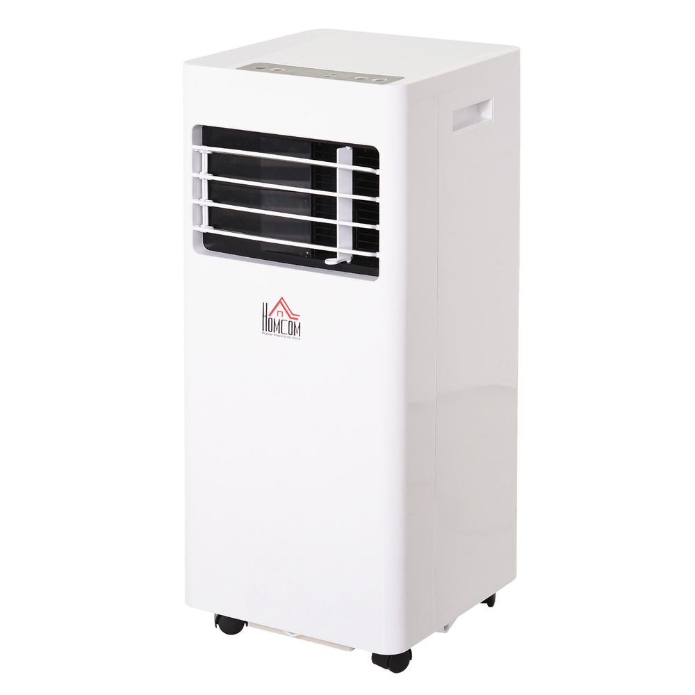 Mobile Air Conditioner White W/ Remote Control Cooling Ventilating 765W HOMCOM - anydaydirect