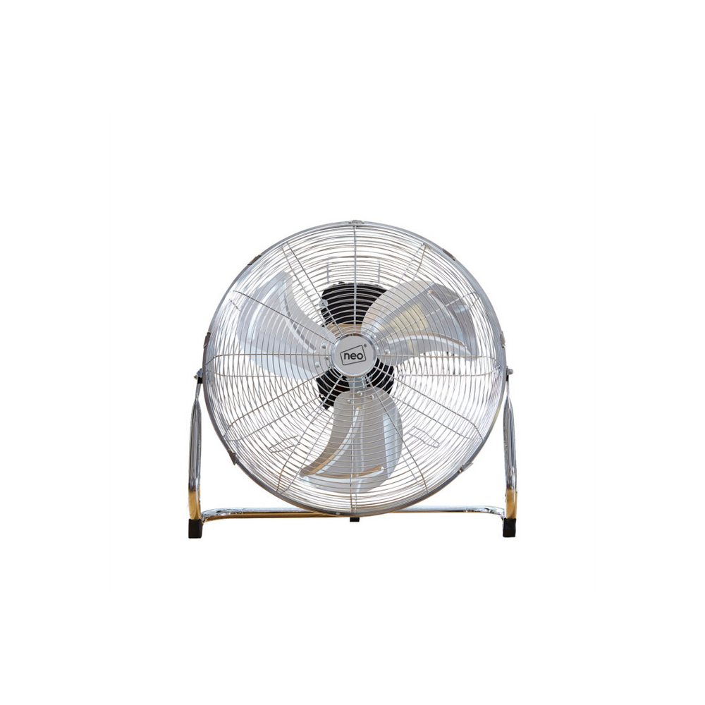 Neo High Velocity Chrome Metal Floor Freestanding Fan � 16 Inch - anydaydirect