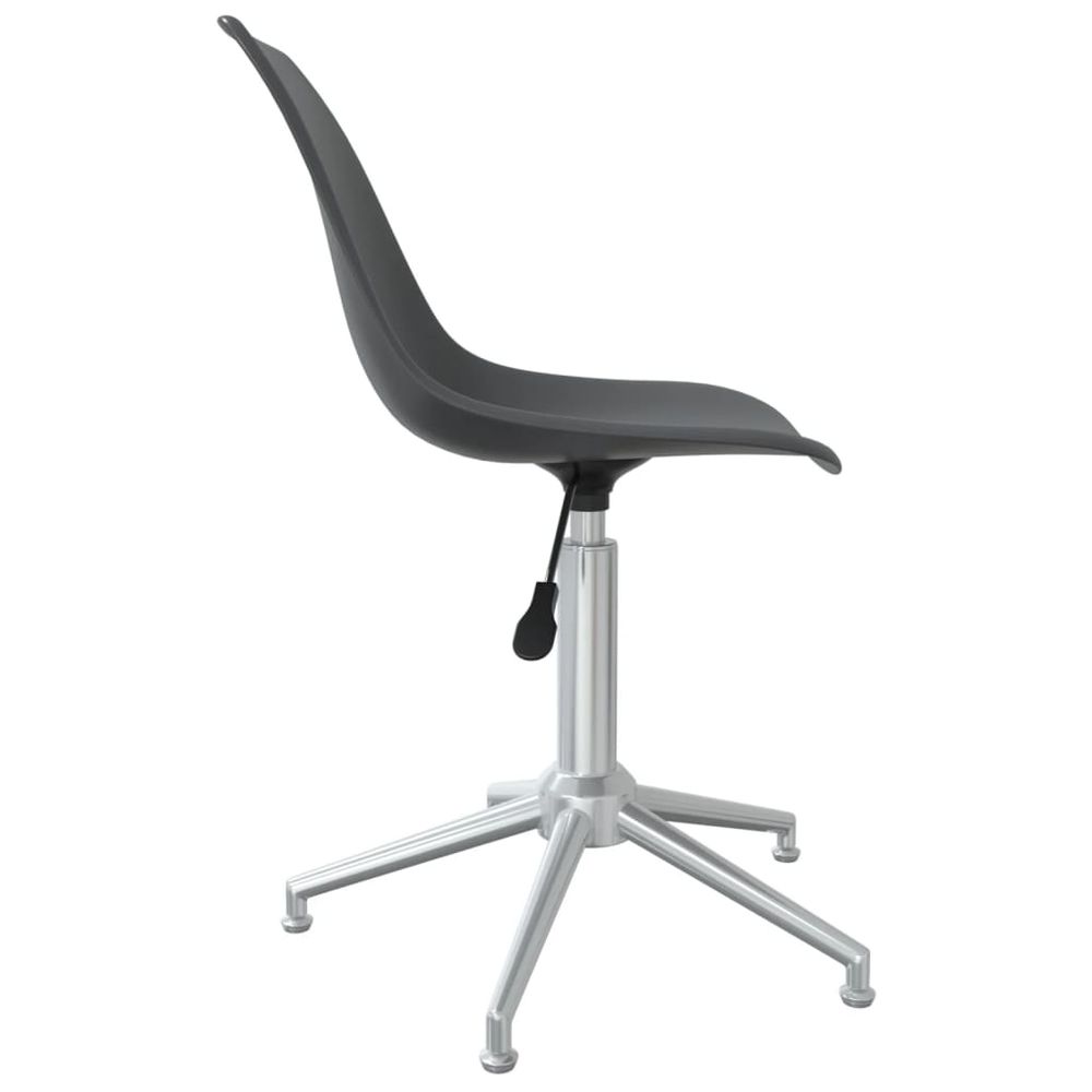 Swivel Office Chair Light Grey PP - anydaydirect