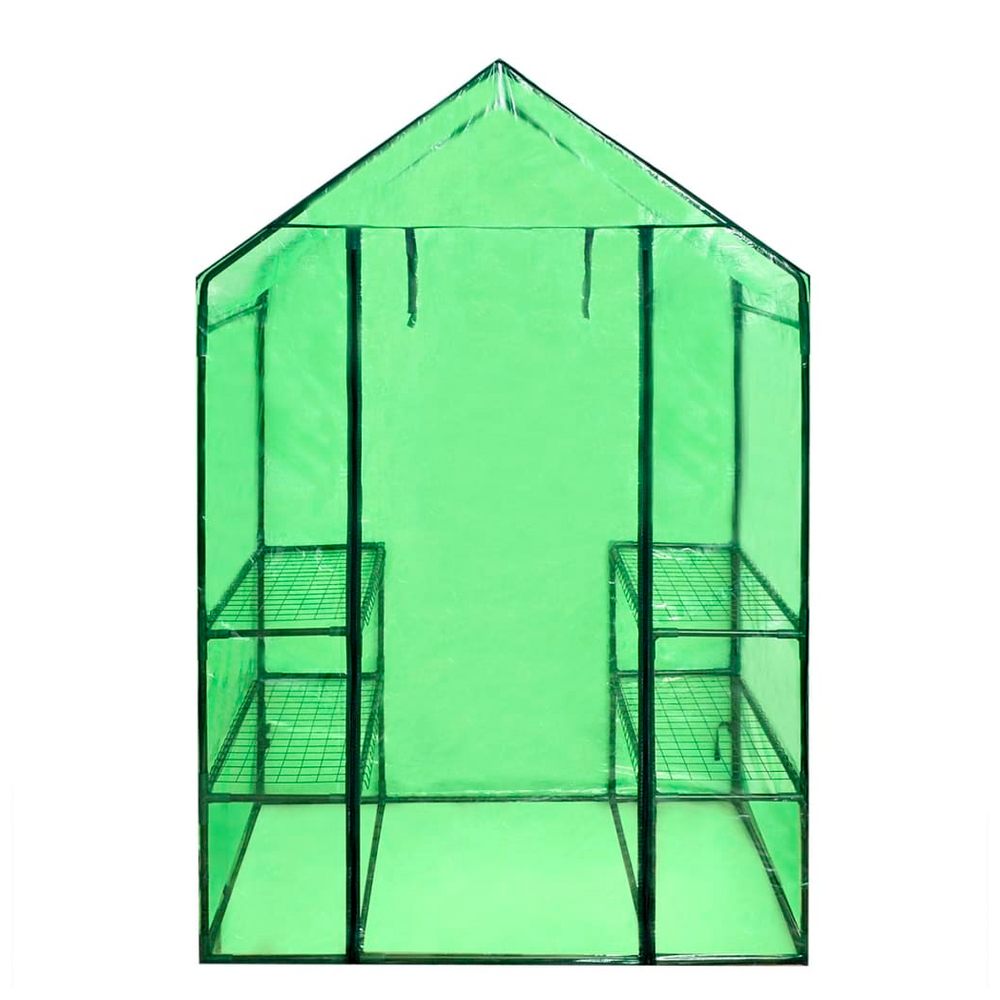 Walk-in Greenhouse with 4 Shelves - anydaydirect