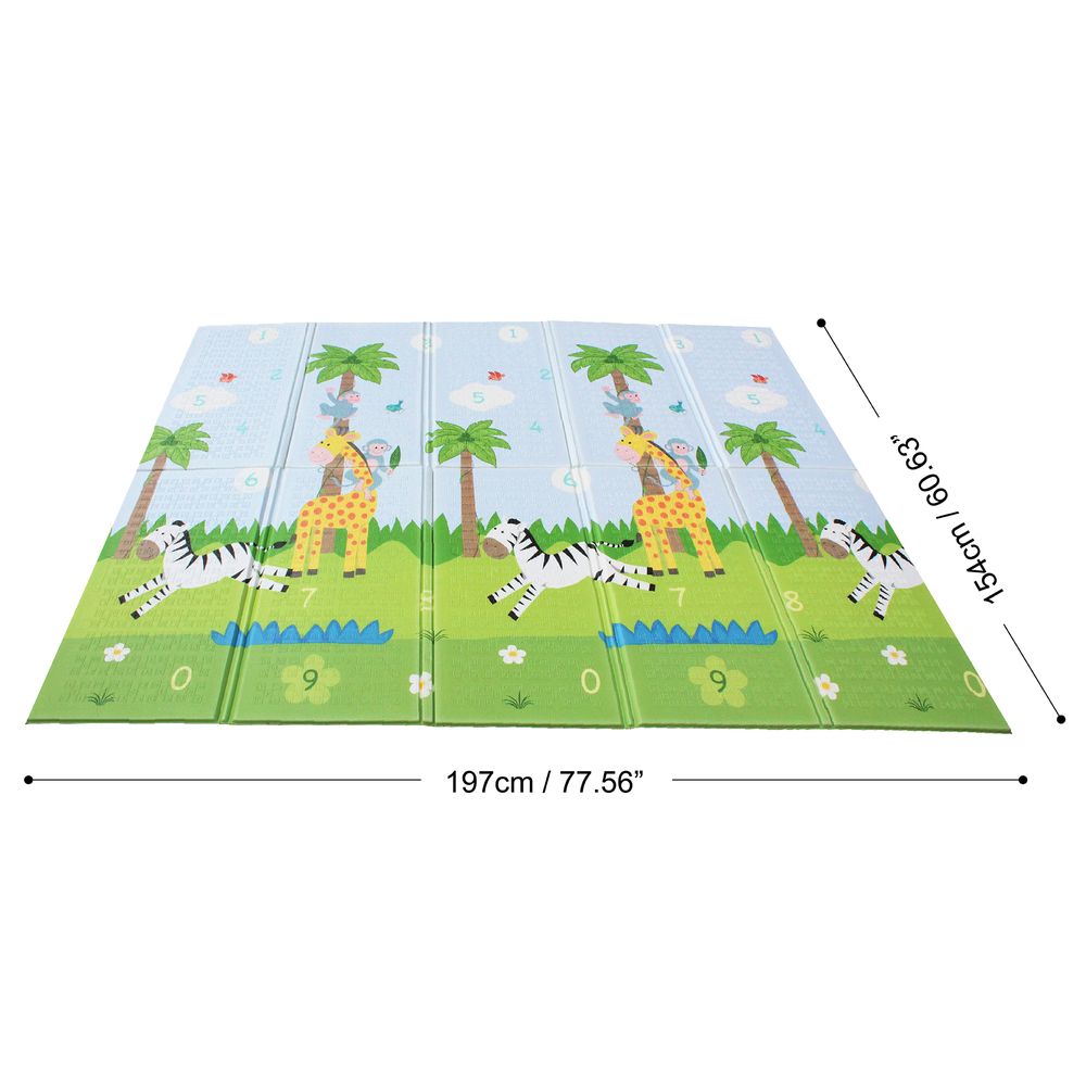 Fantasy Fields Baby Crawling Mat Play Mat Soft Foam Reversible Portable PS-PM001 - anydaydirect