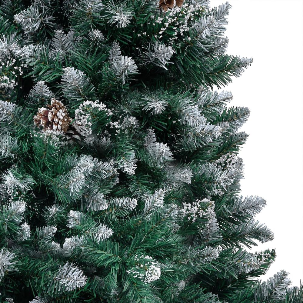 Artificial Christmas Tree with LEDs & Ball Set & Pinecones 150 cm to 240cm - anydaydirect