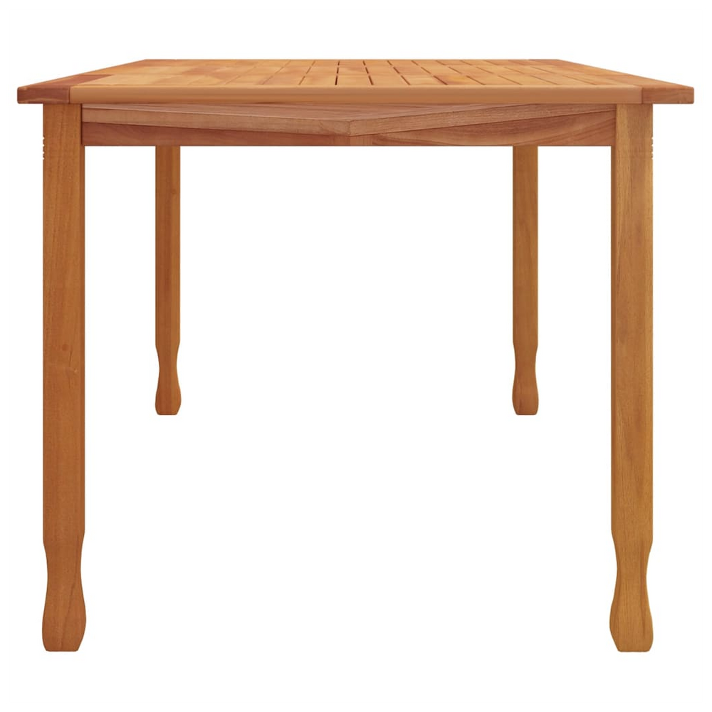 Garden Dining Table 150x90x75 cm Solid Wood Teak - anydaydirect