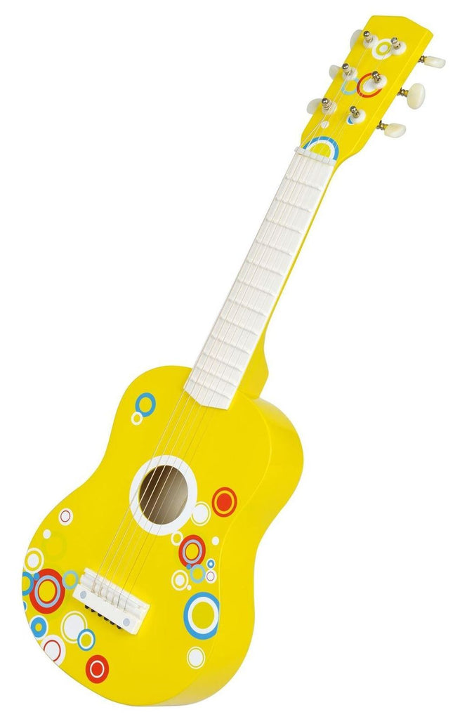 Lelin Wooden 25" Inches Childrens Bubble Guitar Percussion Musical Instrument - anydaydirect