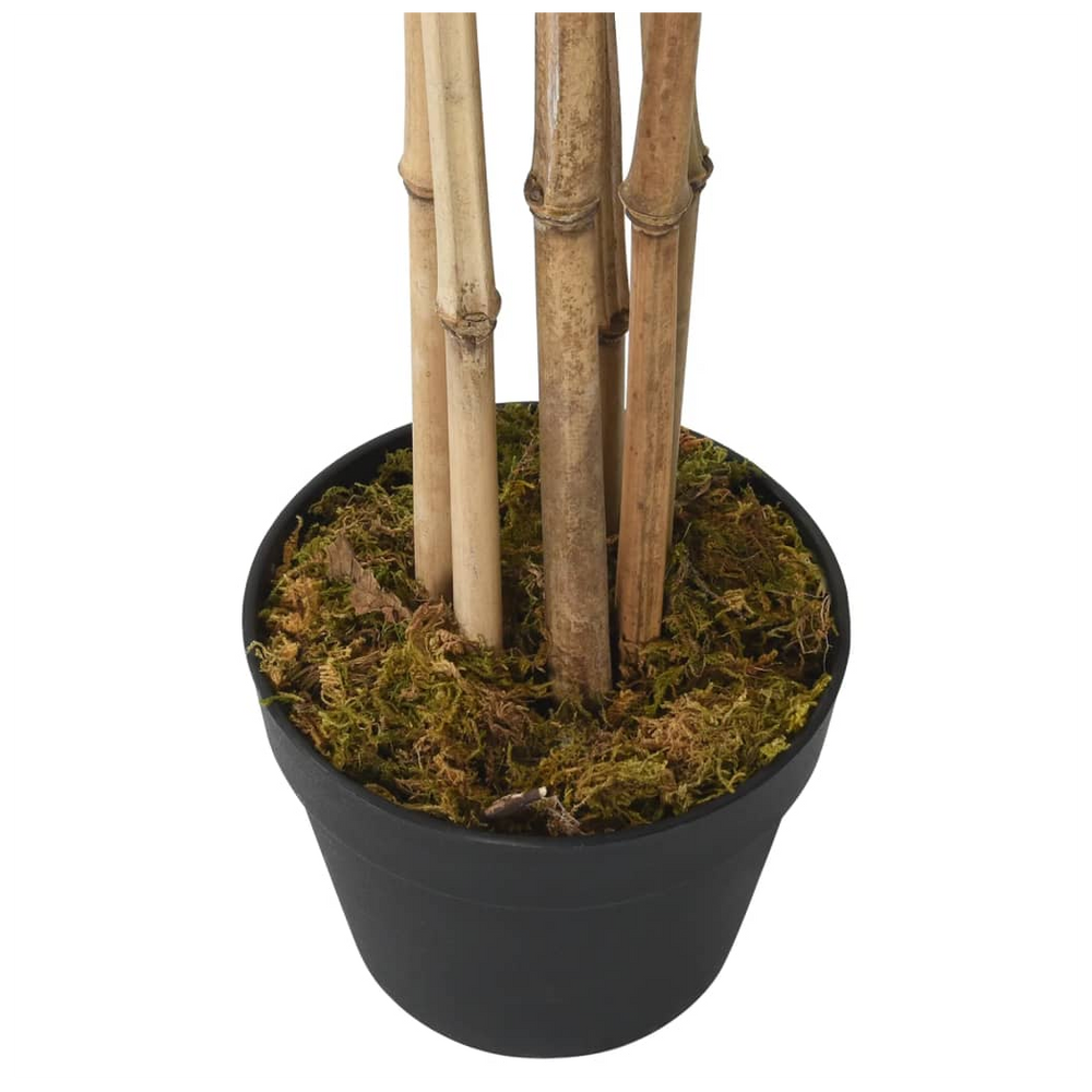 vidaXL Artificial Bamboo Tree 828 Leaves 150 cm Green - anydaydirect
