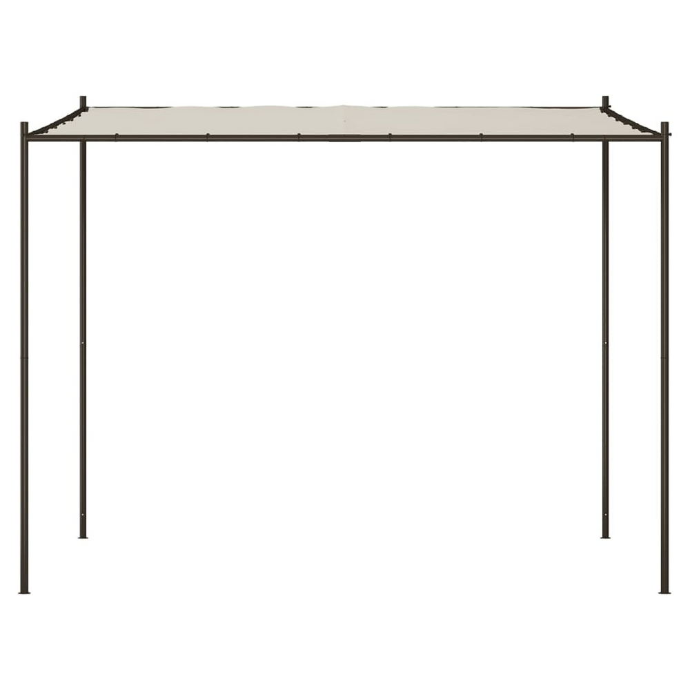 vidaXL Gazebo White 3x3 m 180 g/m² Fabric and Steel - anydaydirect