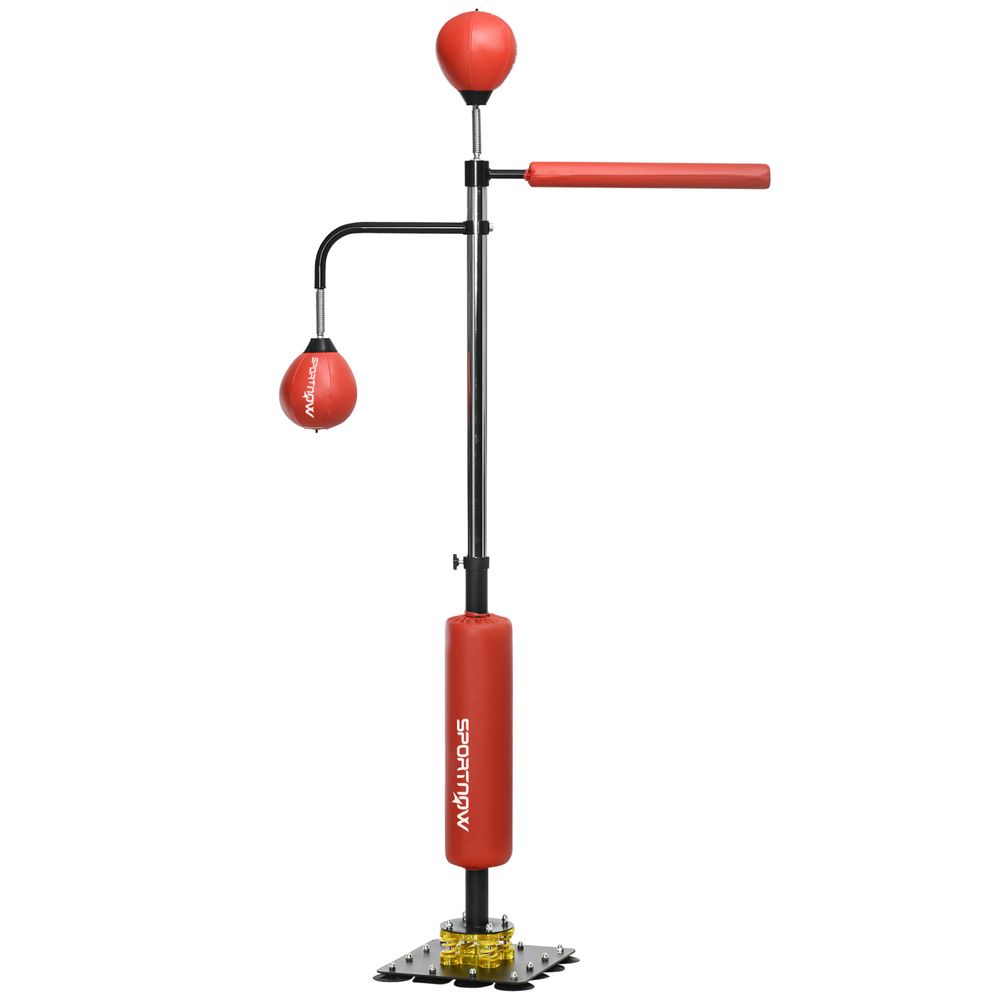 SPORTNOW Boxing Bag, Freestanding Punching Bag with Reflex Bar, Speed Balls - anydaydirect