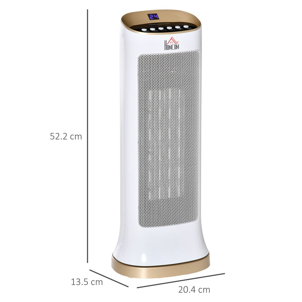 Ceramic Tower Heater 45� Oscillating Space Heater w/ Remote - anydaydirect