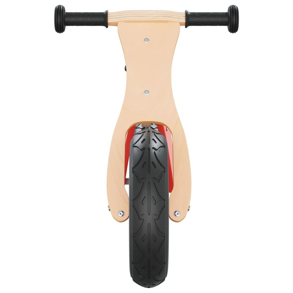 vidaXL Balance Bike for Children with Air Tyres Red - anydaydirect