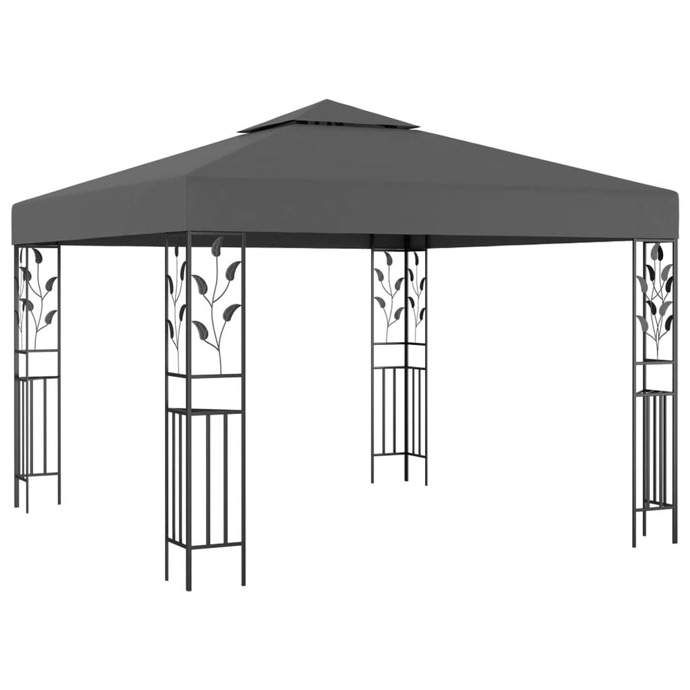 Gazebo 3x3 m Anthracite - anydaydirect