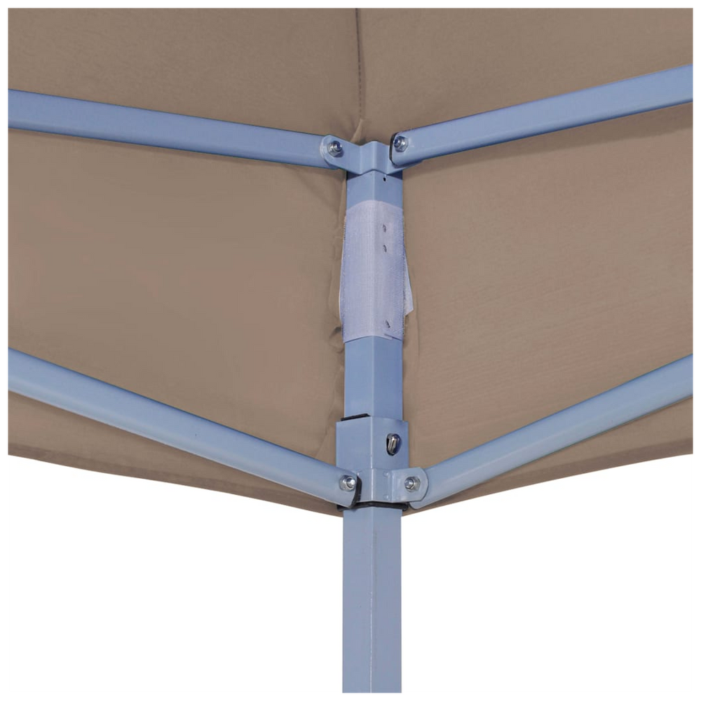 vidaXL Party Tent Roof 4.5x3 m Taupe 270 g/m² - anydaydirect