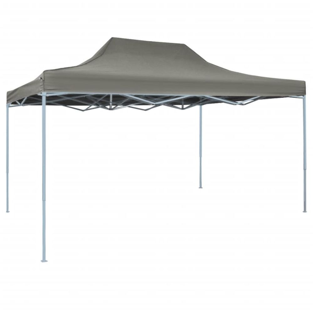 Foldable Tent Pop-Up 3x4.5 m Blue - anydaydirect