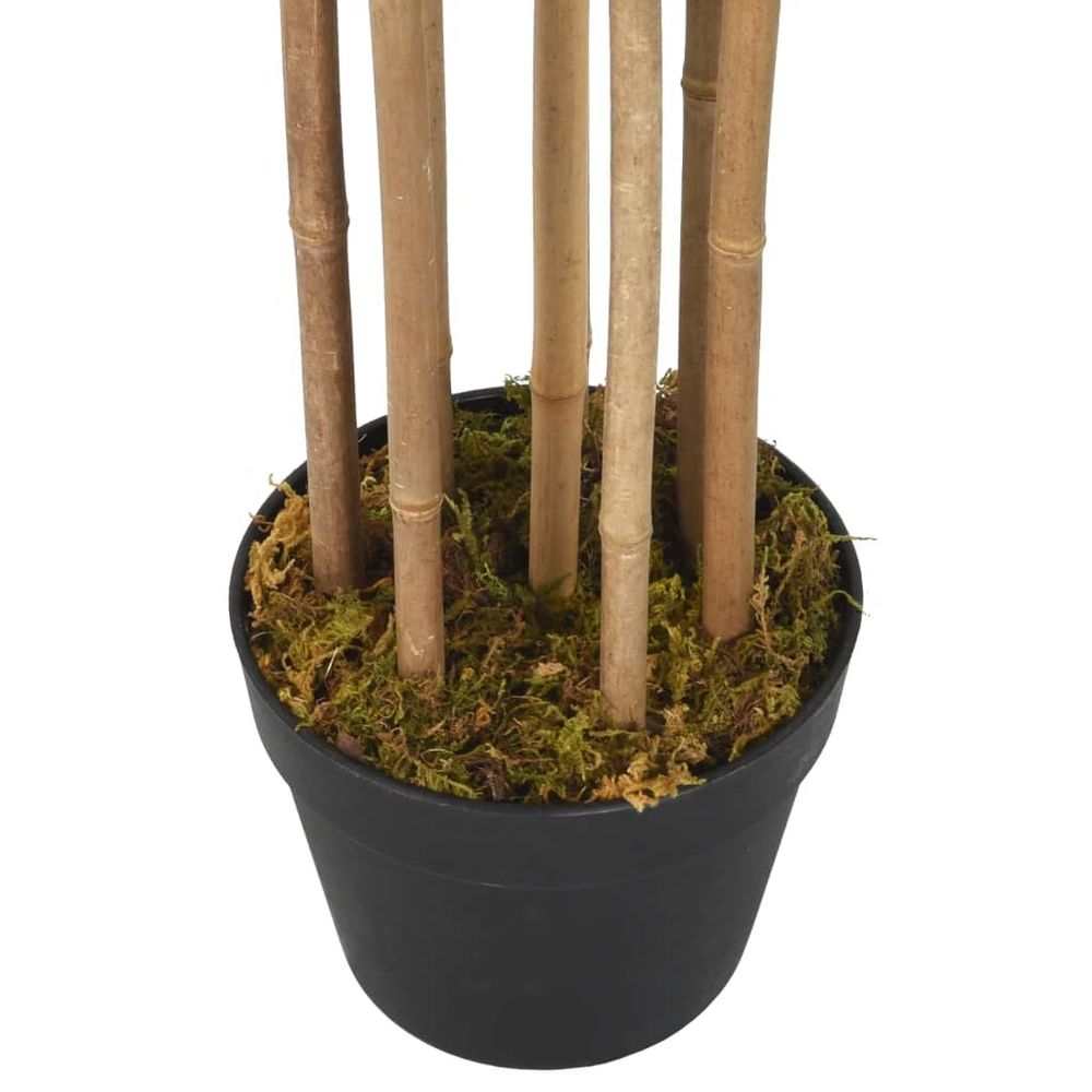 vidaXL Artificial Bamboo Tree 500 Leaves 80 cm Green - anydaydirect