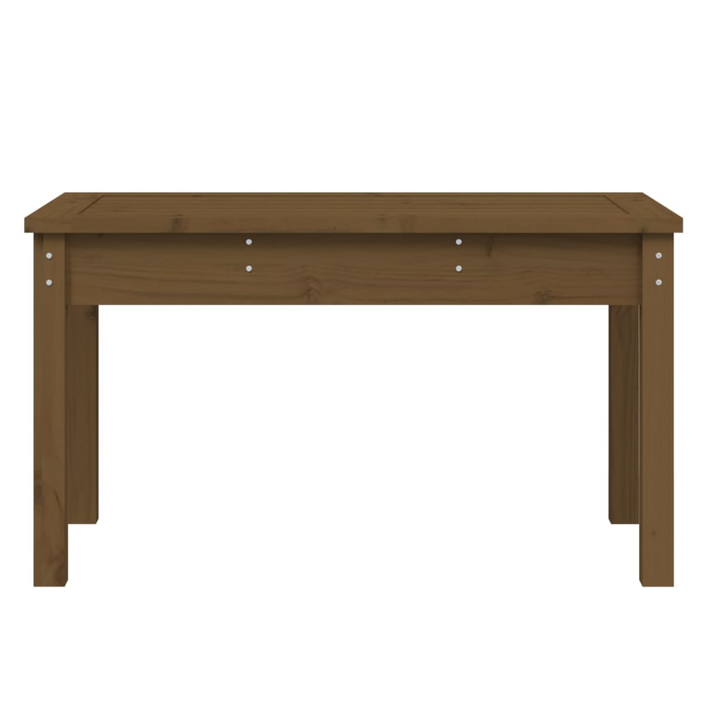 vidaXL Garden Bench Honey Brown 80x44x45 cm Solid Wood Pine - anydaydirect