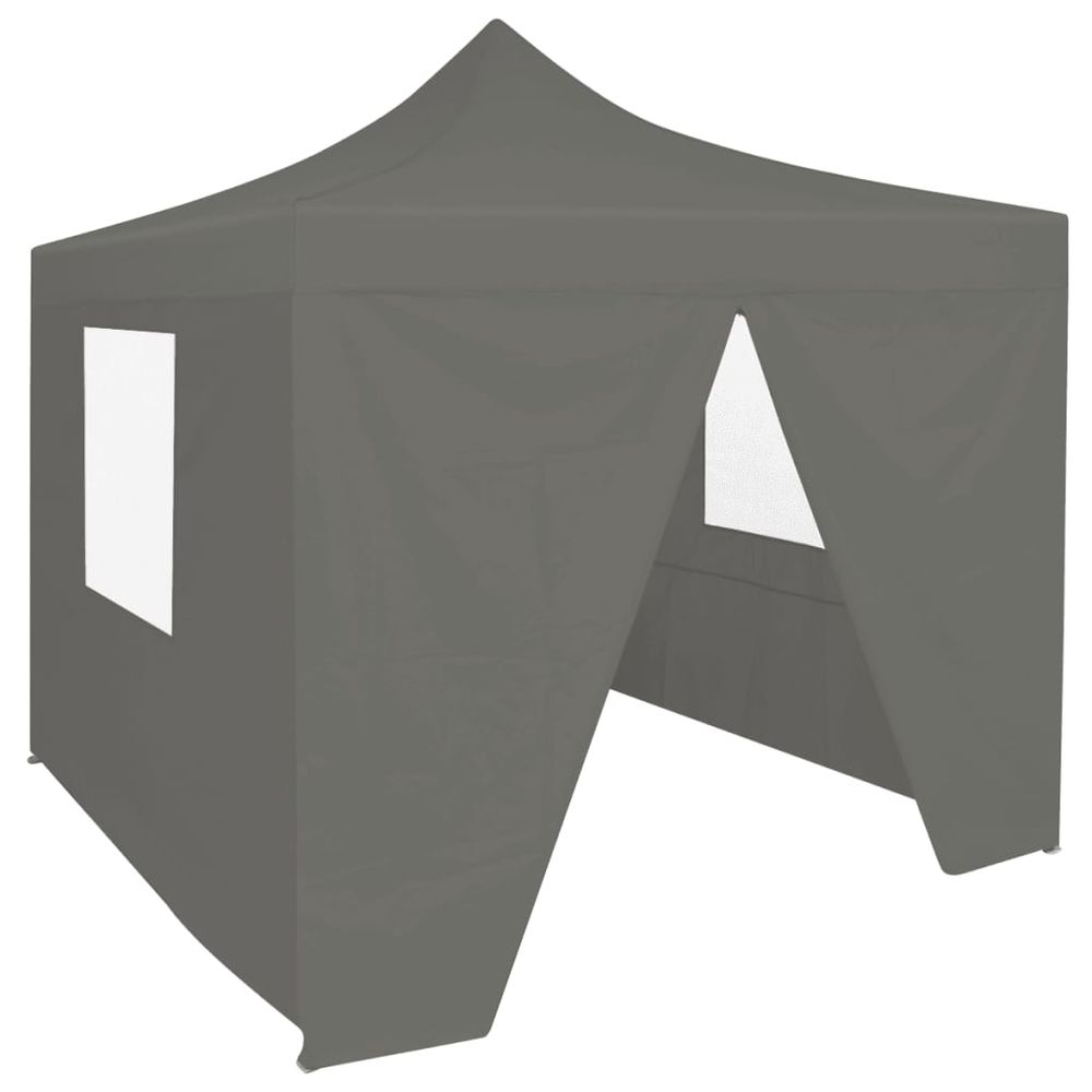 Foldable Tent 3x3 m with 4 Walls Cream - anydaydirect