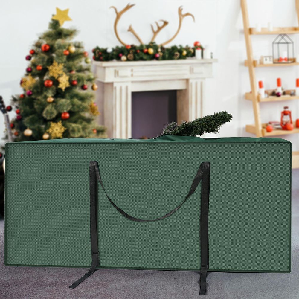 VINSANI GREEN DELUXE XMAS TREE STORAGE BAG 0000500 - anydaydirect