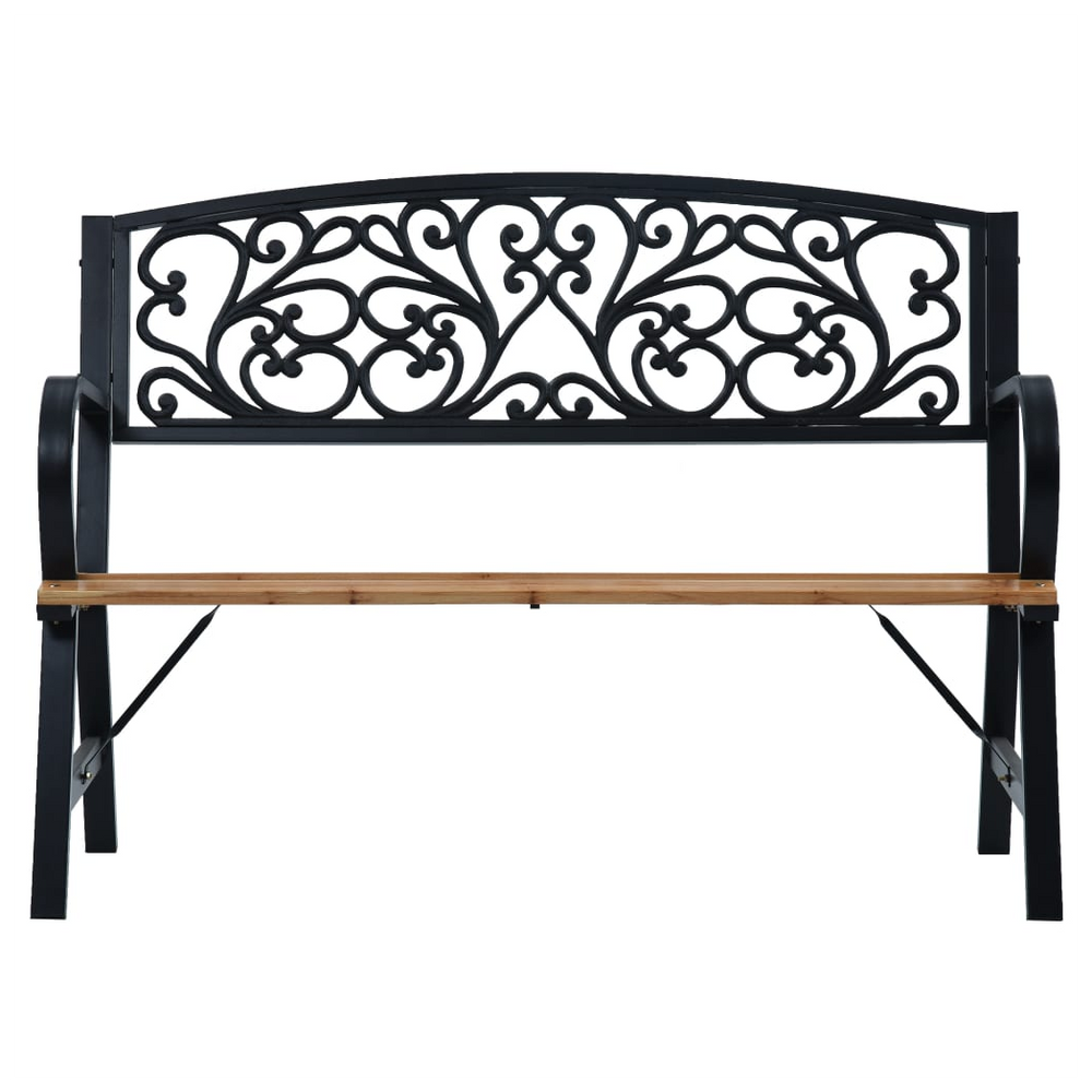 Garden Bench 120 cm Wood - anydaydirect