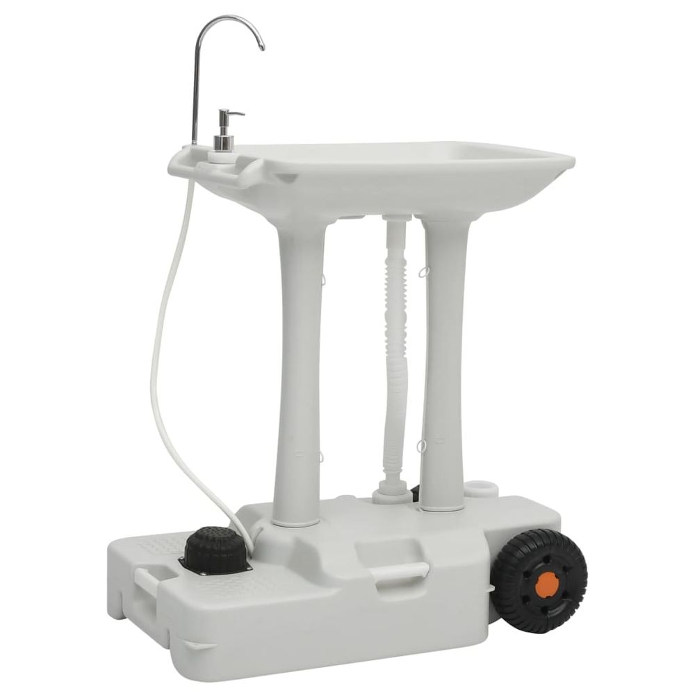 vidaXL Camping Hand Wash Stand with Dispenser 35 L - anydaydirect