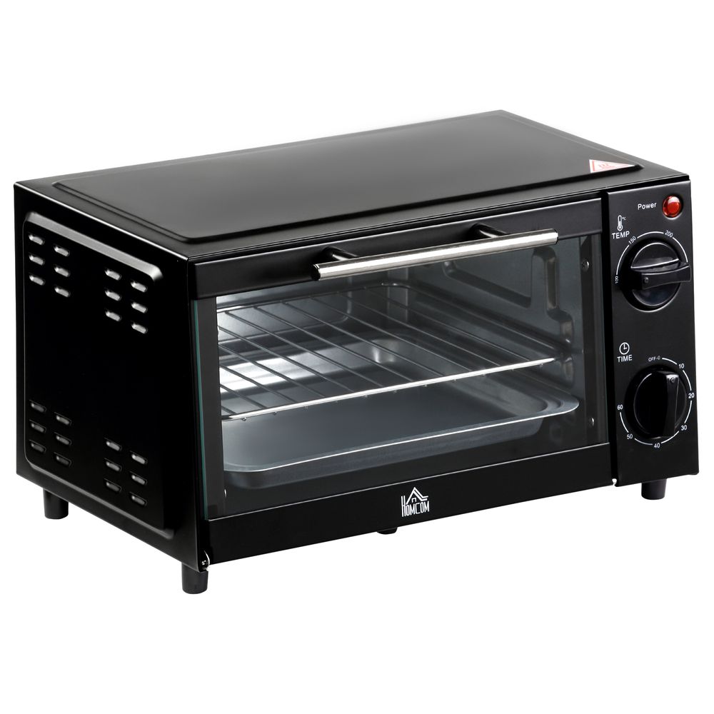 Mini Oven, 9L Countertop Electric Grill, Toaster Oven  750W - anydaydirect
