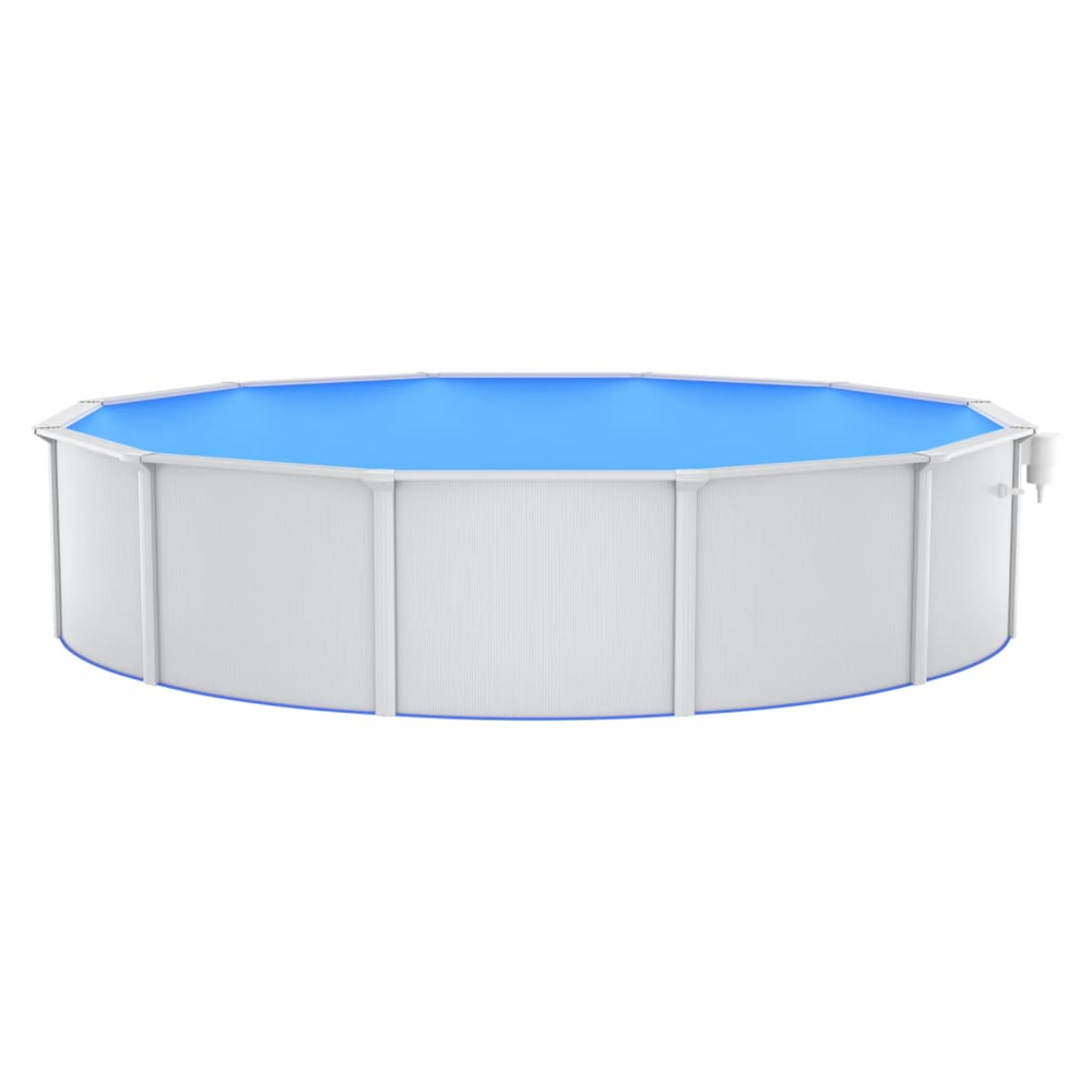 Swimming Pool with Safety Ladder 550x120 cm - anydaydirect