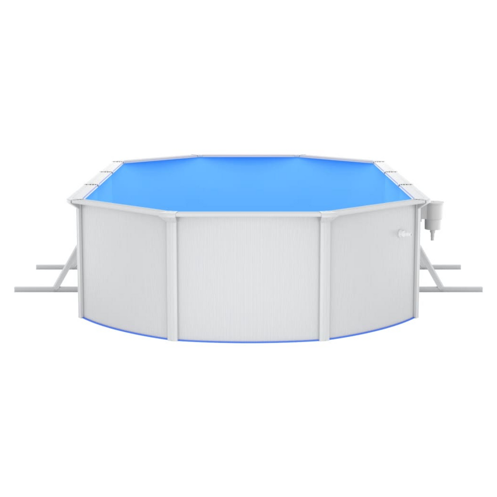 Swimming Pool with Safety Ladder 610x360x120 cm - anydaydirect