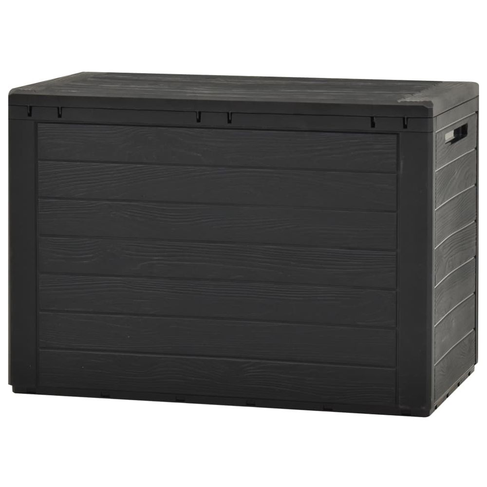 Garden Storage Box Anthracite 78x44x55 cm - anydaydirect