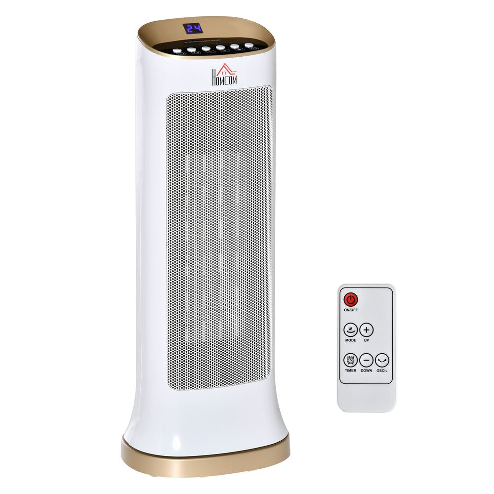 Ceramic Tower Heater 45� Oscillating Space Heater w/ Remote - anydaydirect