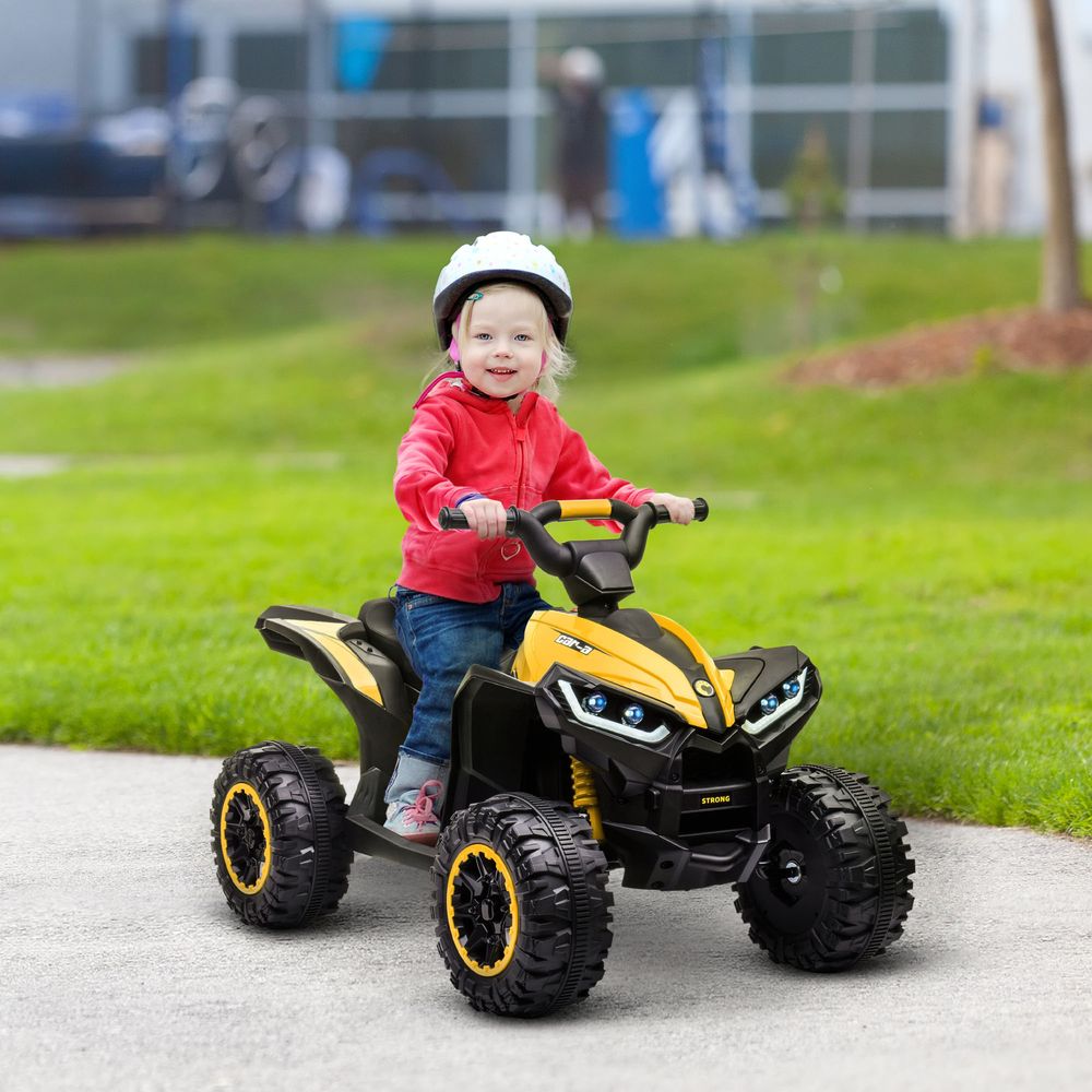 HOMCOM 12V Electric Quad Bikes for Kids Ride On Car ATV Toy for 3-5 Years - anydaydirect