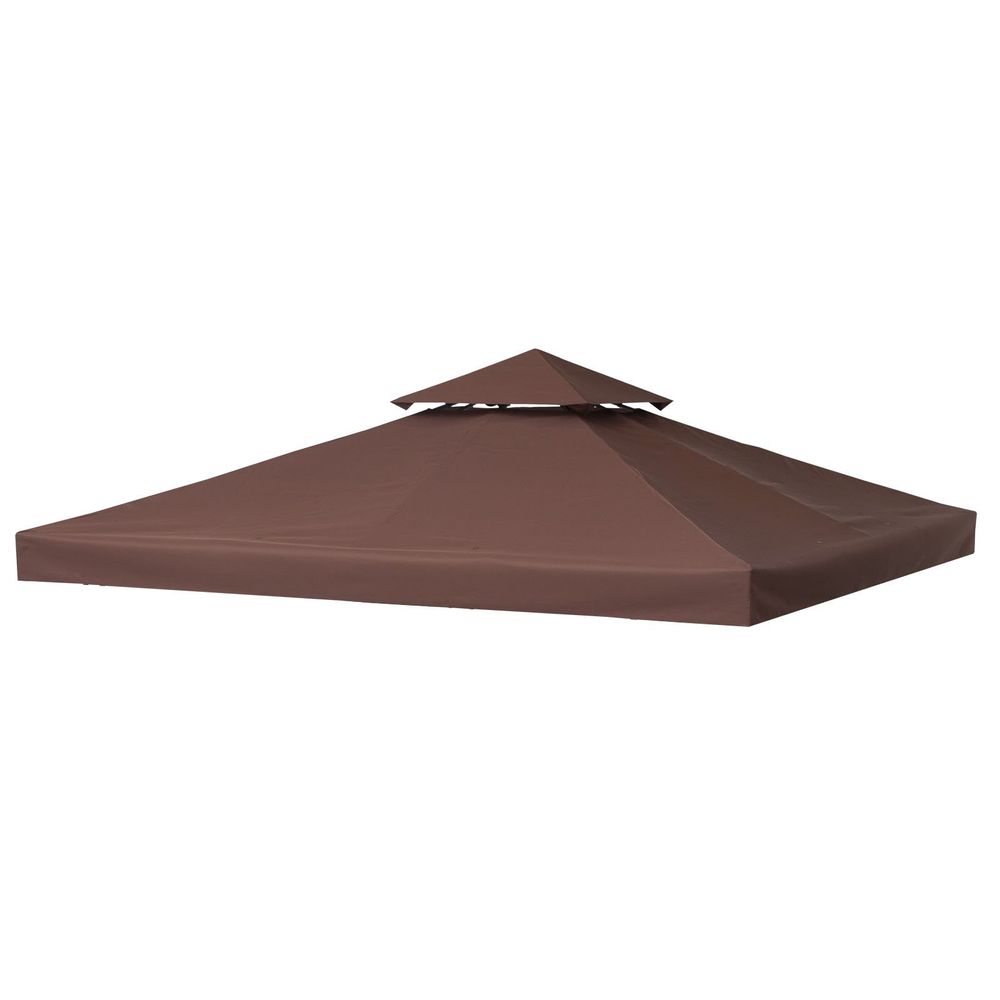 3 x 3(m) Gazebo Canopy Roof Top Replacement Cover Spare Part - anydaydirect