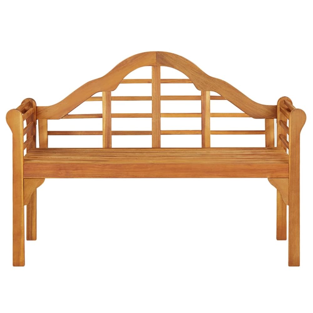 Garden Bench 125 cm Solid Wood Acacia - anydaydirect