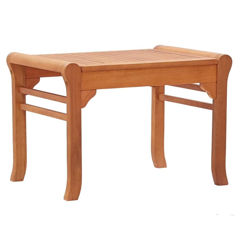 Garden Bench 64 cm Solid Eucalyptus Wood - anydaydirect