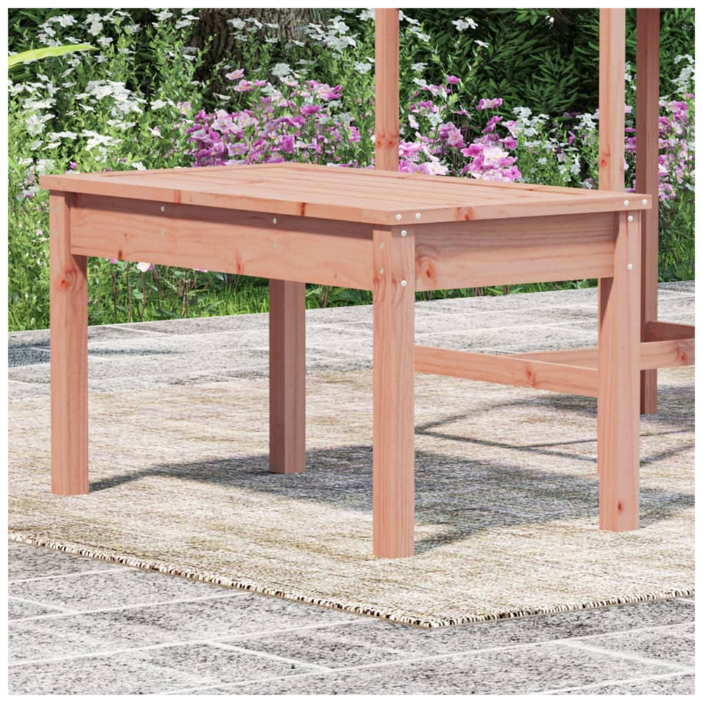 vidaXL Garden Table 80x44x45 cm Solid Wood Douglas - anydaydirect