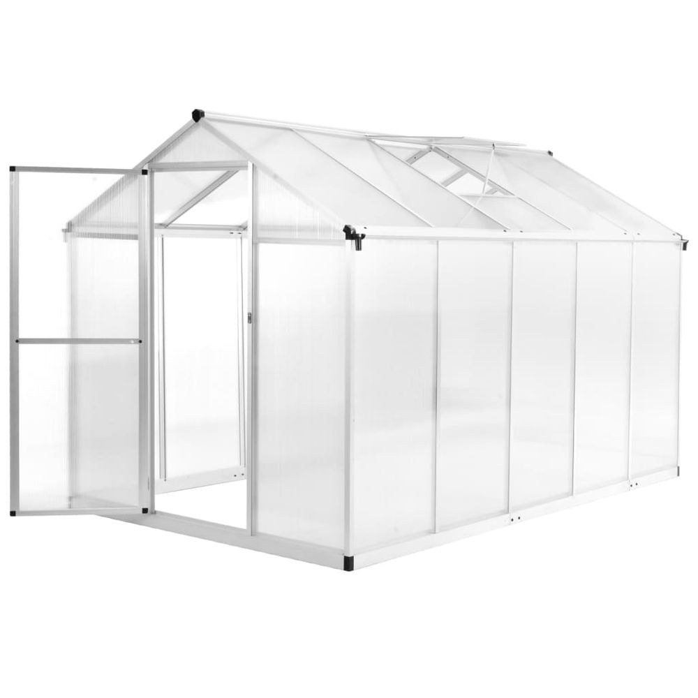 Greenhouse Aluminium 302x190x195 cm 11.19 m³ - anydaydirect