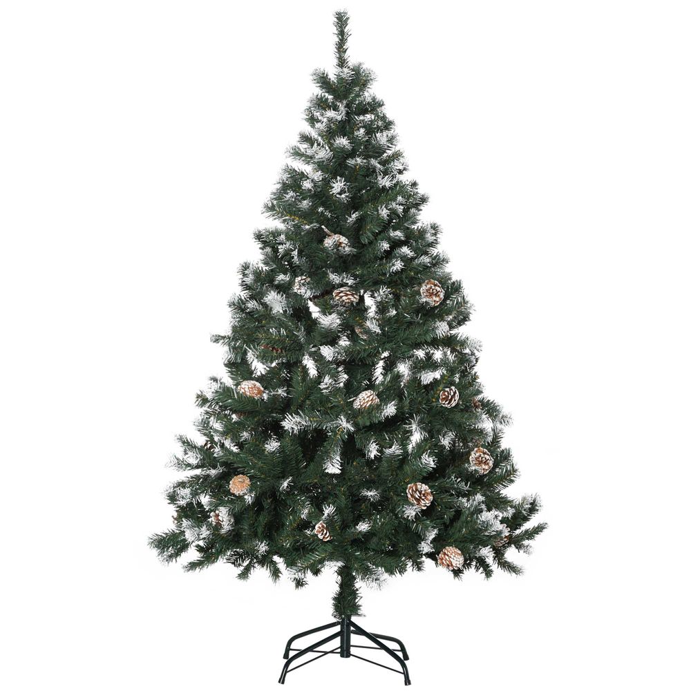 5FT Artificial Christmas Tree Xmas Indoor Decoration, Automatic Open HOMCOM - anydaydirect