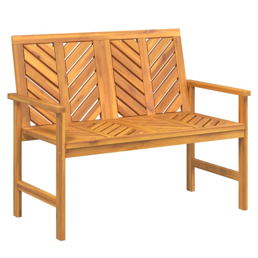 2 Piece Garden Lounge Set Solid Wood Acacia - anydaydirect