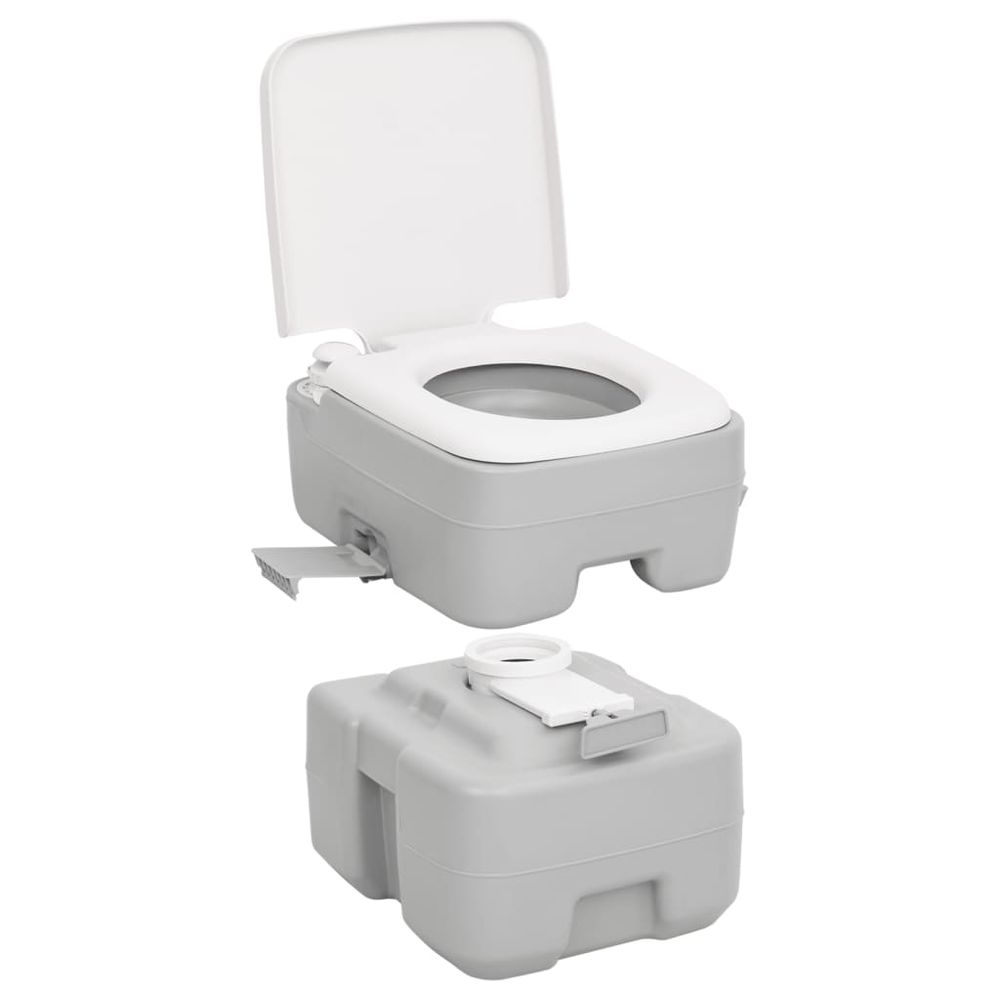 Portable Camping Toilet and Water Tank Set - anydaydirect
